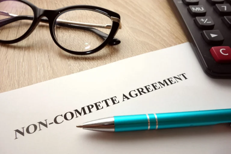 Non compete agreement