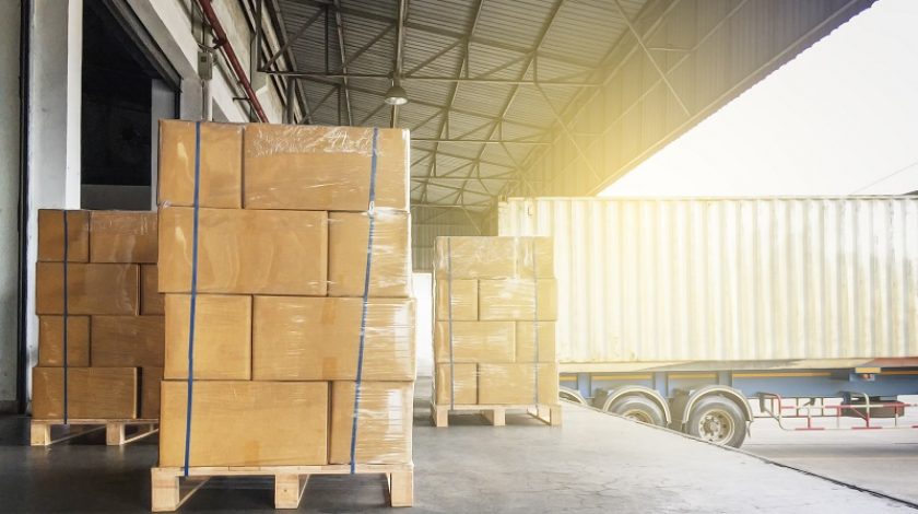 Warehouse cargo courier transportation